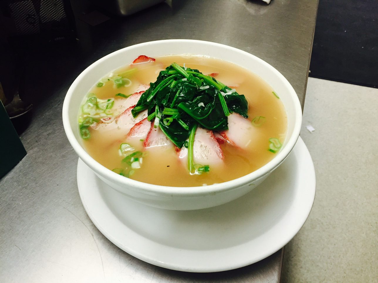 BBQ Pork Noodle Soup.