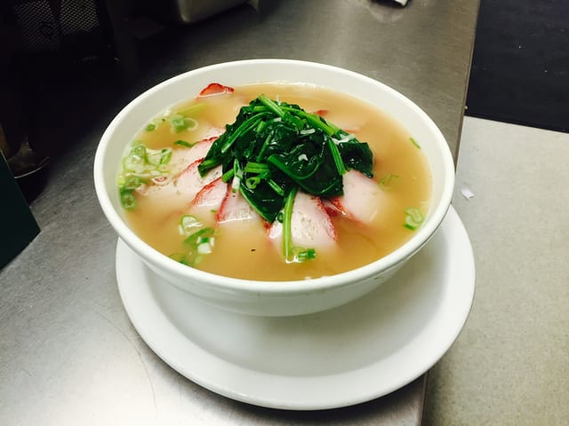 BBQ Pork Noodle Soup.