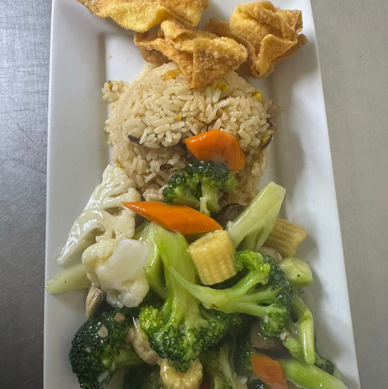 Northern Style Vegetables Lunch.