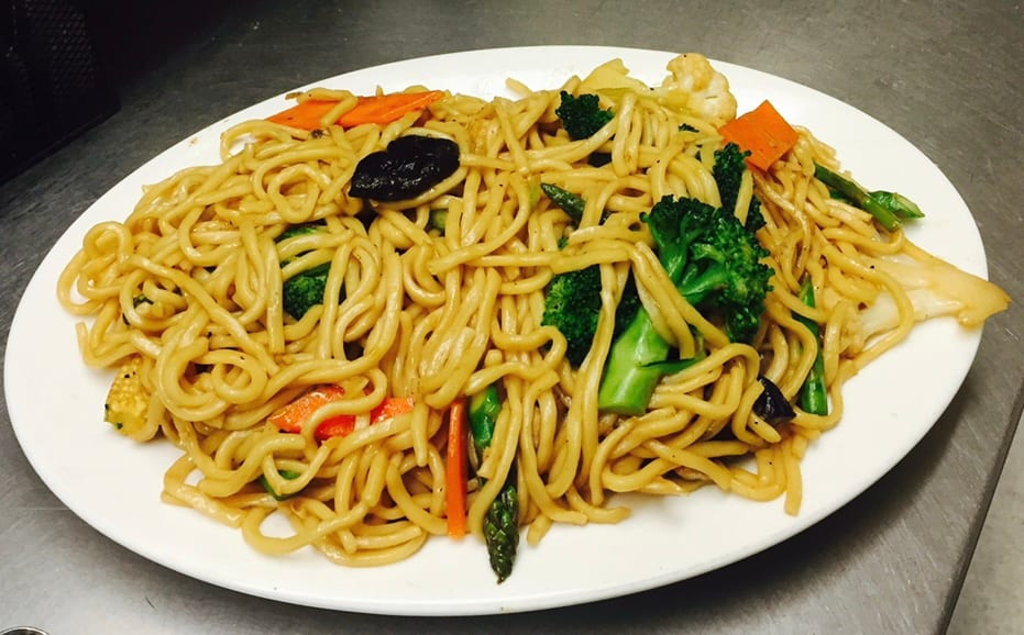 Vegetarian Chow Mein.