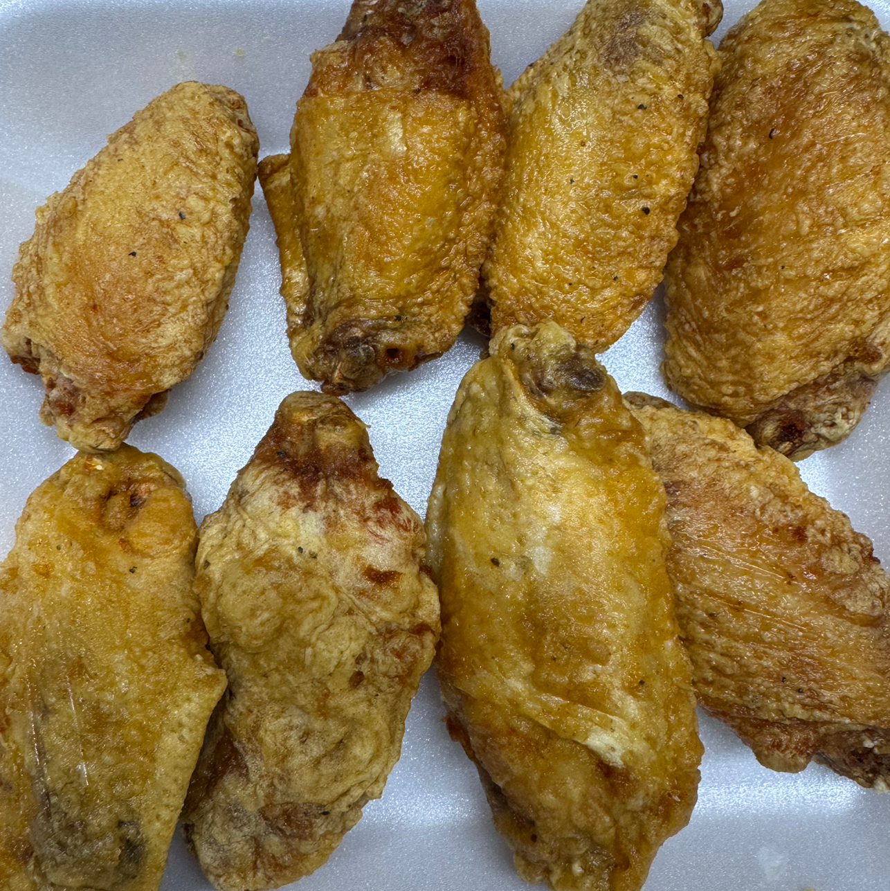 Fried Chicken Wings.
