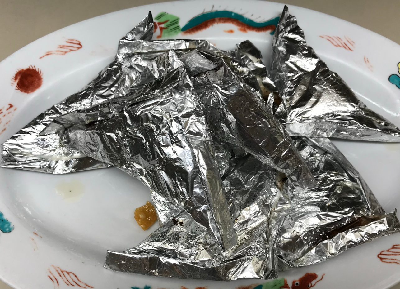 Foil Wrapped Chicken.