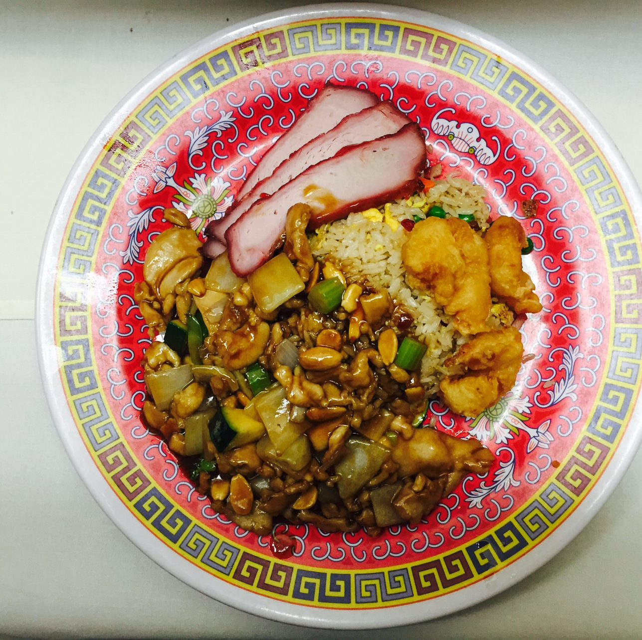 Almond Chicken Dinner For1.