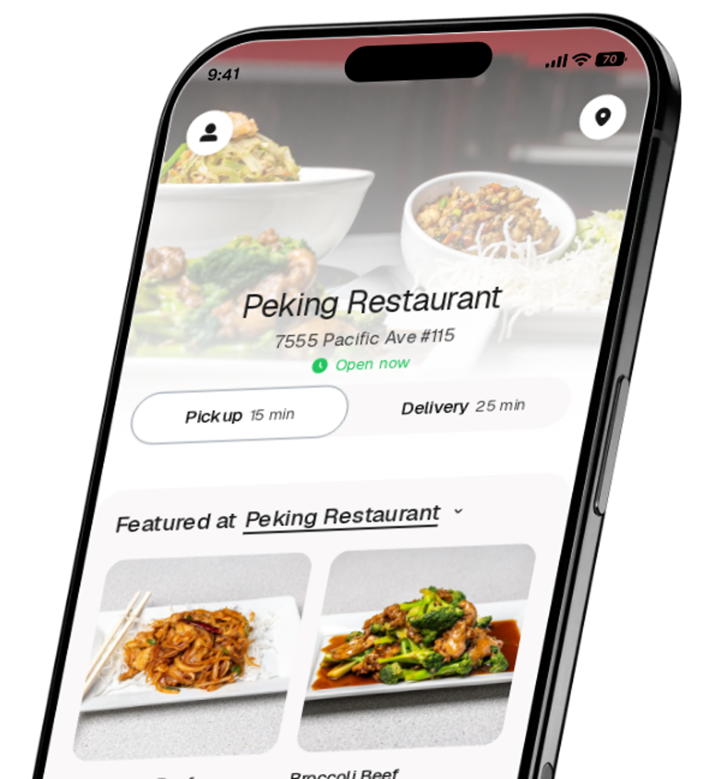 Peking Restaurant app preview
