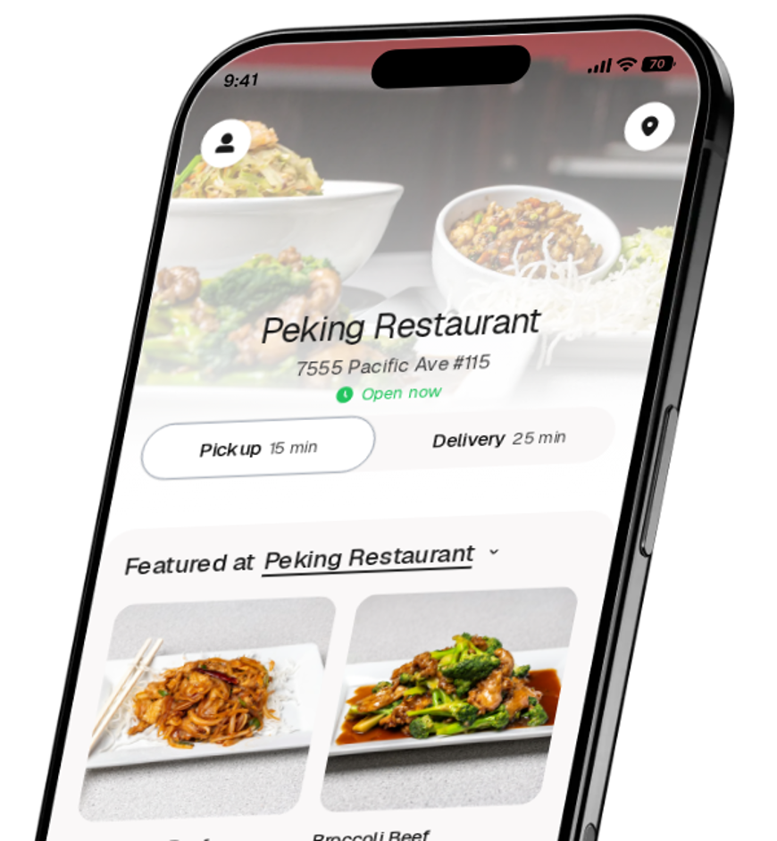 Peking Restaurant app preview
