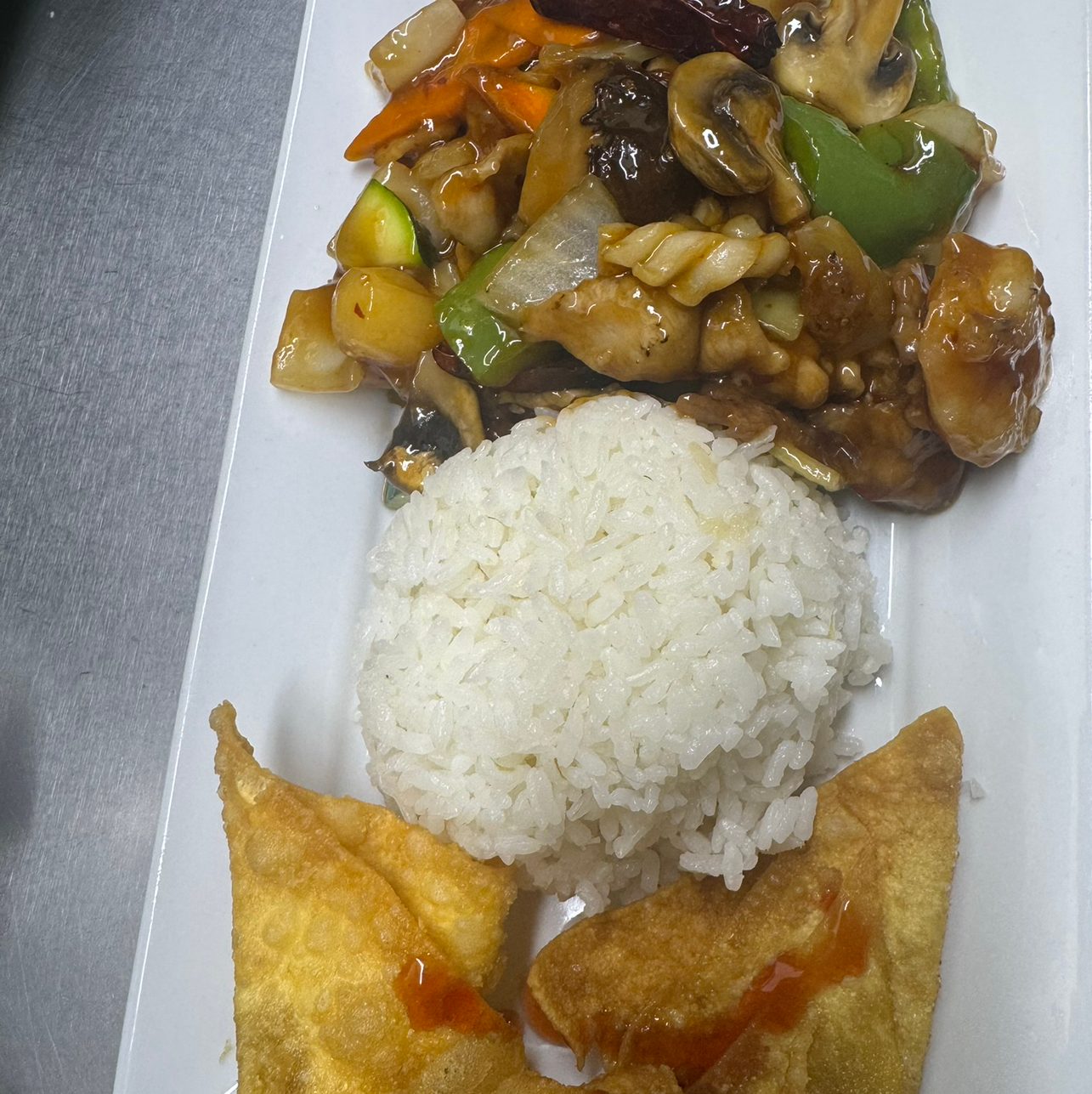 Eight Hot Delicacies Lunch.