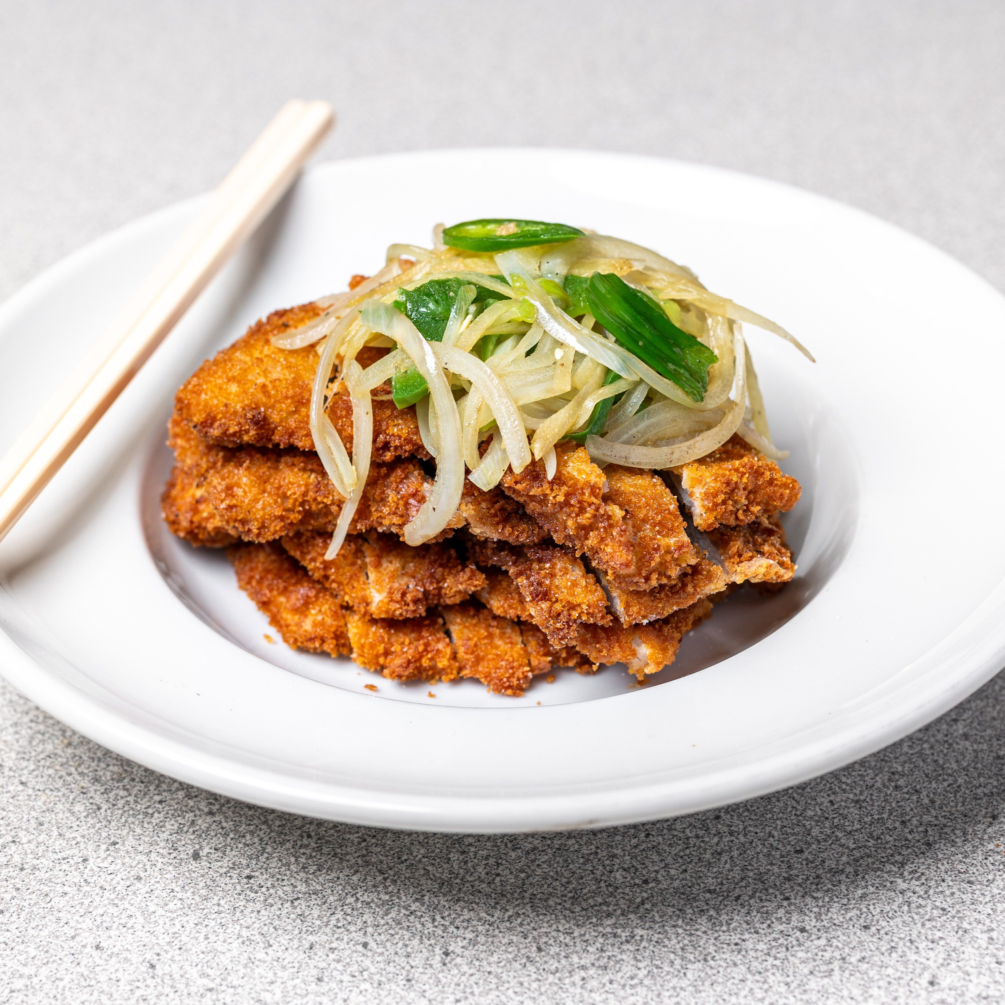 Salt and Pepper Pork Chops.
