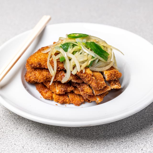 Salt and Pepper Pork Chops.