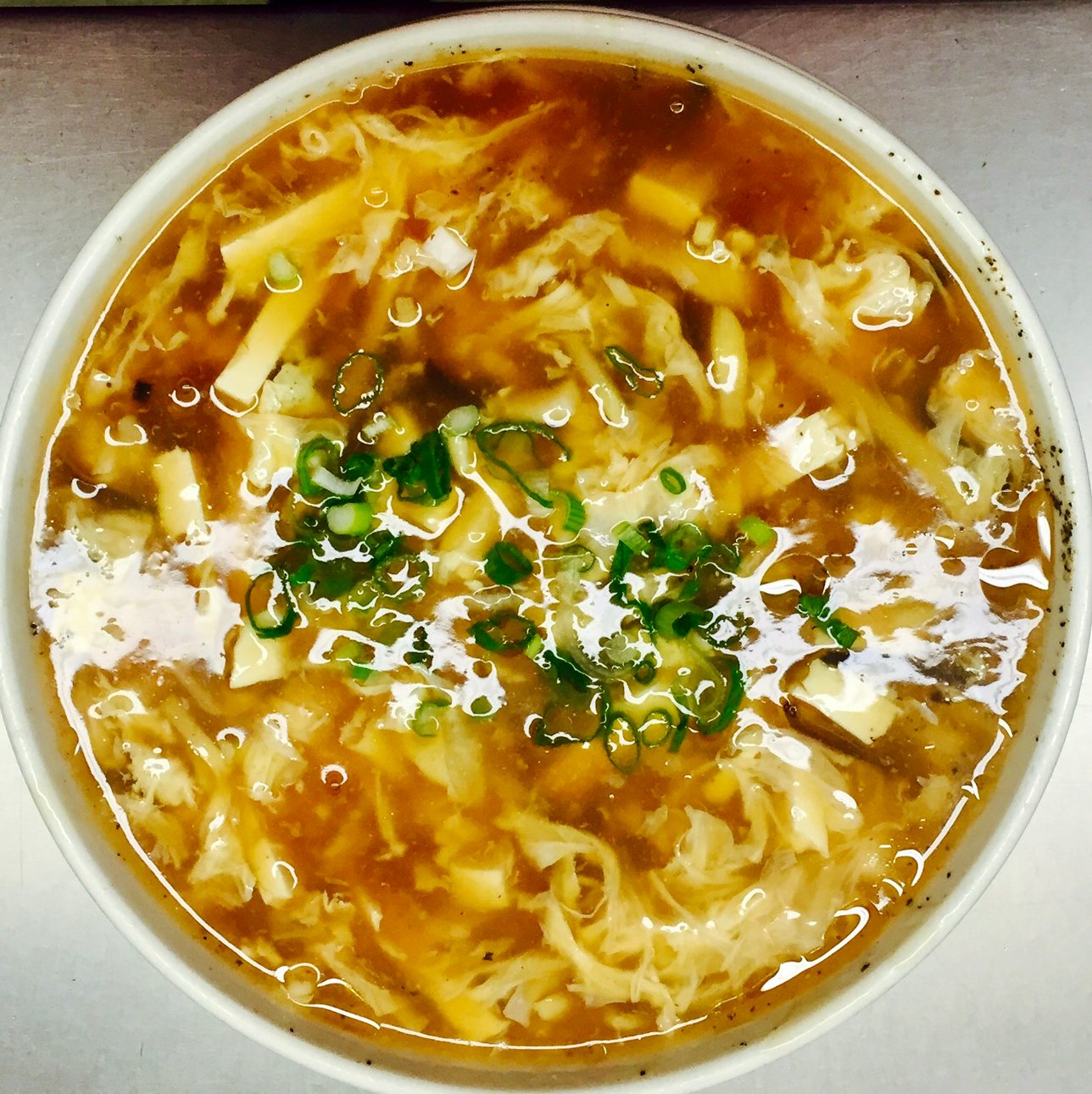 Hot and Sour Soup.